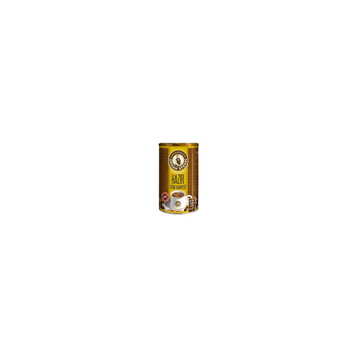 Altincezve Ready-to-Eat Turkish Coffee Plain (Unsweetened) 500g Tin - MALLTURK