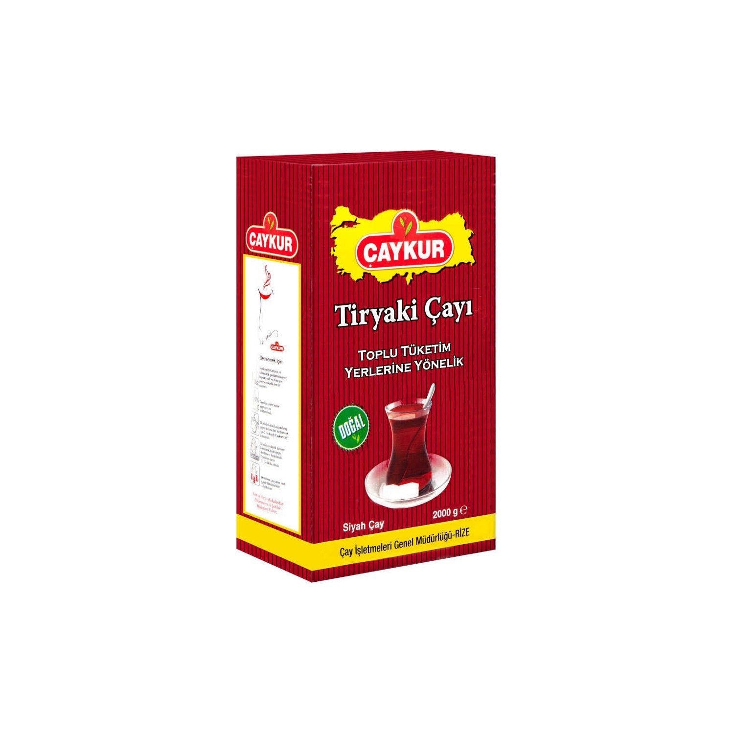 Caykur Edt Tiryaki tea 2000 g - MALLTURK