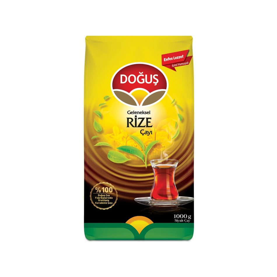 Dogus Geleneksel Dokme Rize Siyaz tea 1000 g Enfes flavor