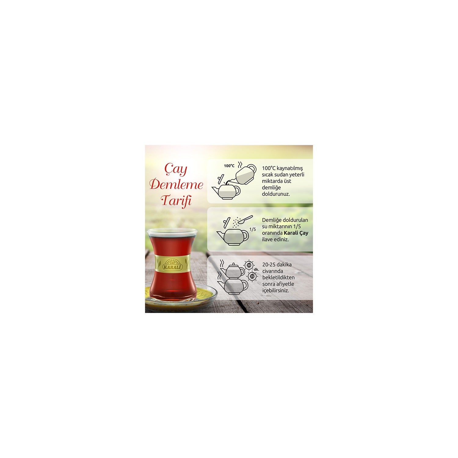 Karali Rize blend tea 5 Kg - MALLTURK