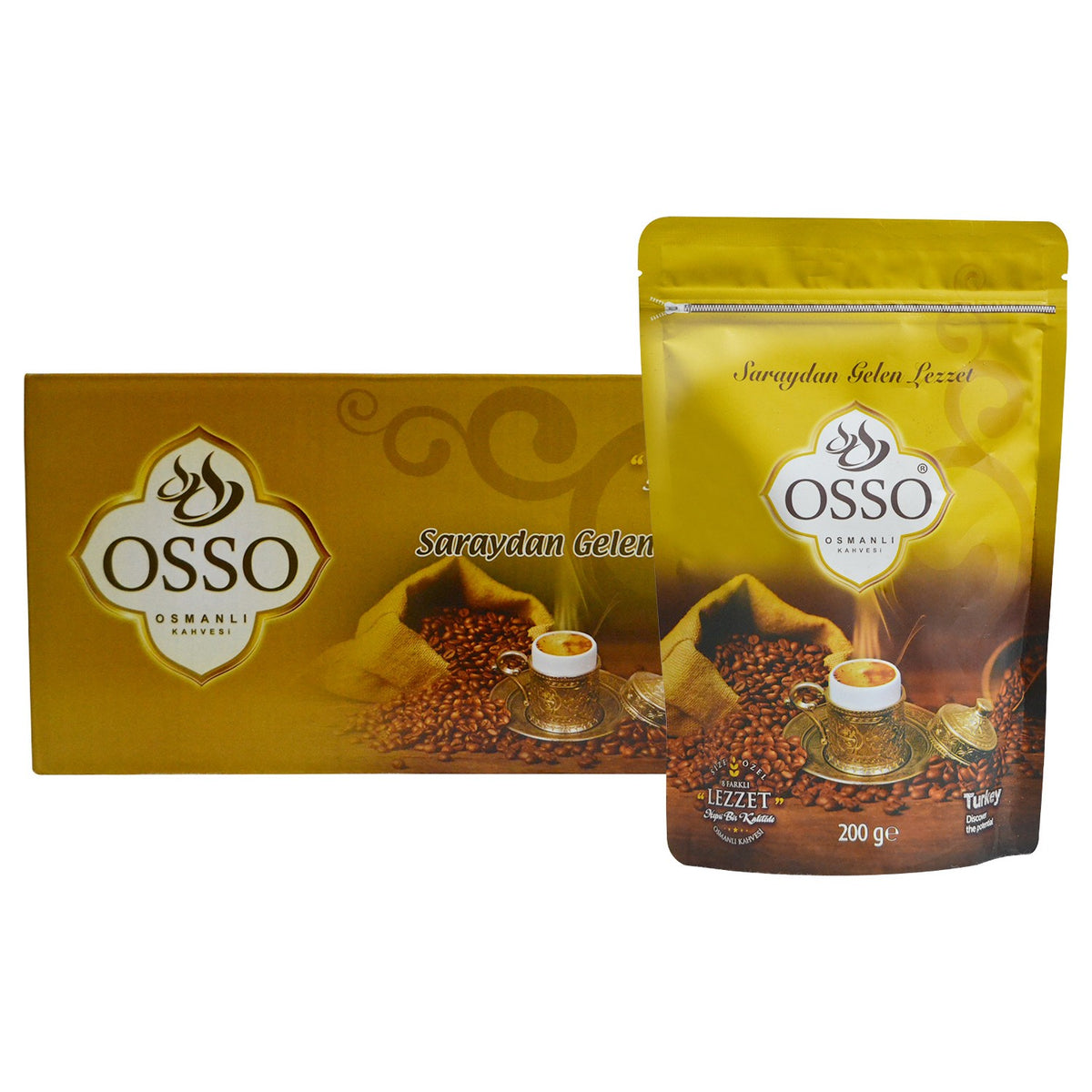 Osso Ottoman Coffee 200 gr Box - MALLTURK
