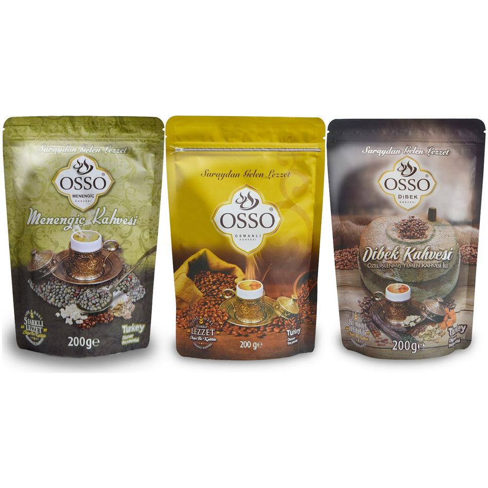 OssoOsmanli, Dibek and menengic Coffee - MALLTURK