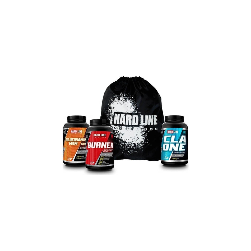 Hardline Nutrition Hardline Cla One 1000 Mg + Glucosamine Msm + Burner Combination - MALLTURK