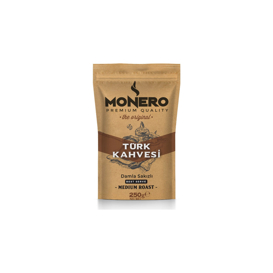 Monero Mastic Flavored Turkish Coffee 250 gr - MALLTURK
