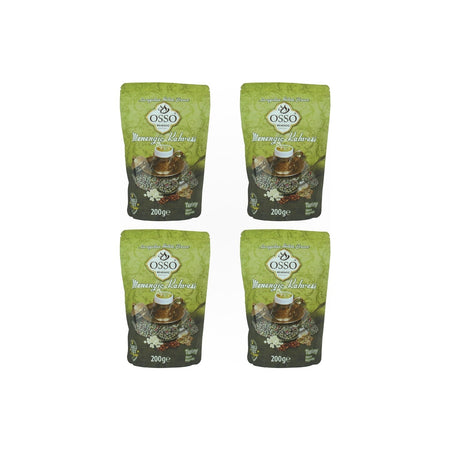 Ossomenengic Turkish Coffee - 200 gr 4-pack - Pure Coffee - MALLTURK