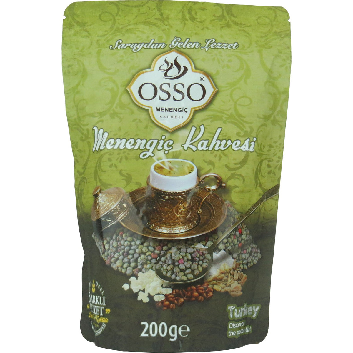 Ossomenengic Turkish Coffee - 200 gr 4-pack - Pure Coffee - MALLTURK