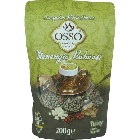 Ossomenengic Turkish Coffee - 200 gr 4-pack - Pure Coffee - MALLTURK