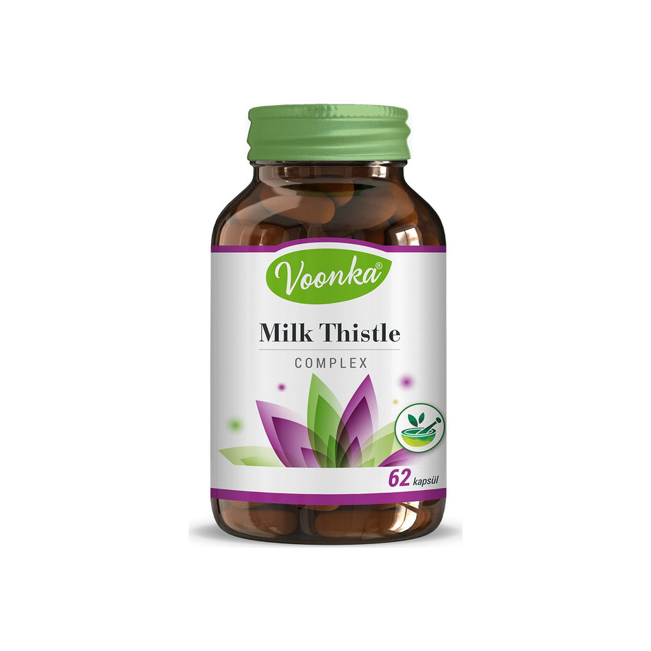 Voonka 62 Capsules Milk Thistle with Silimarin