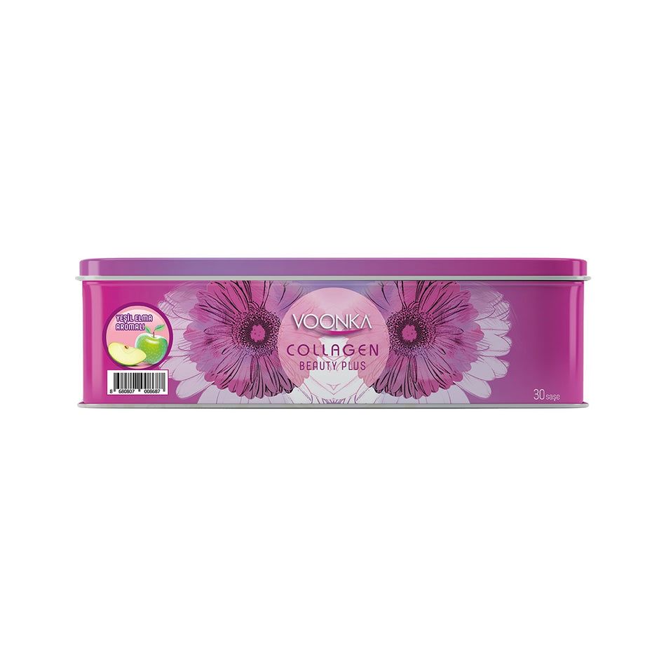 Voonka Collagen Beauty Plus 30 Sachets Green Apple Flavor