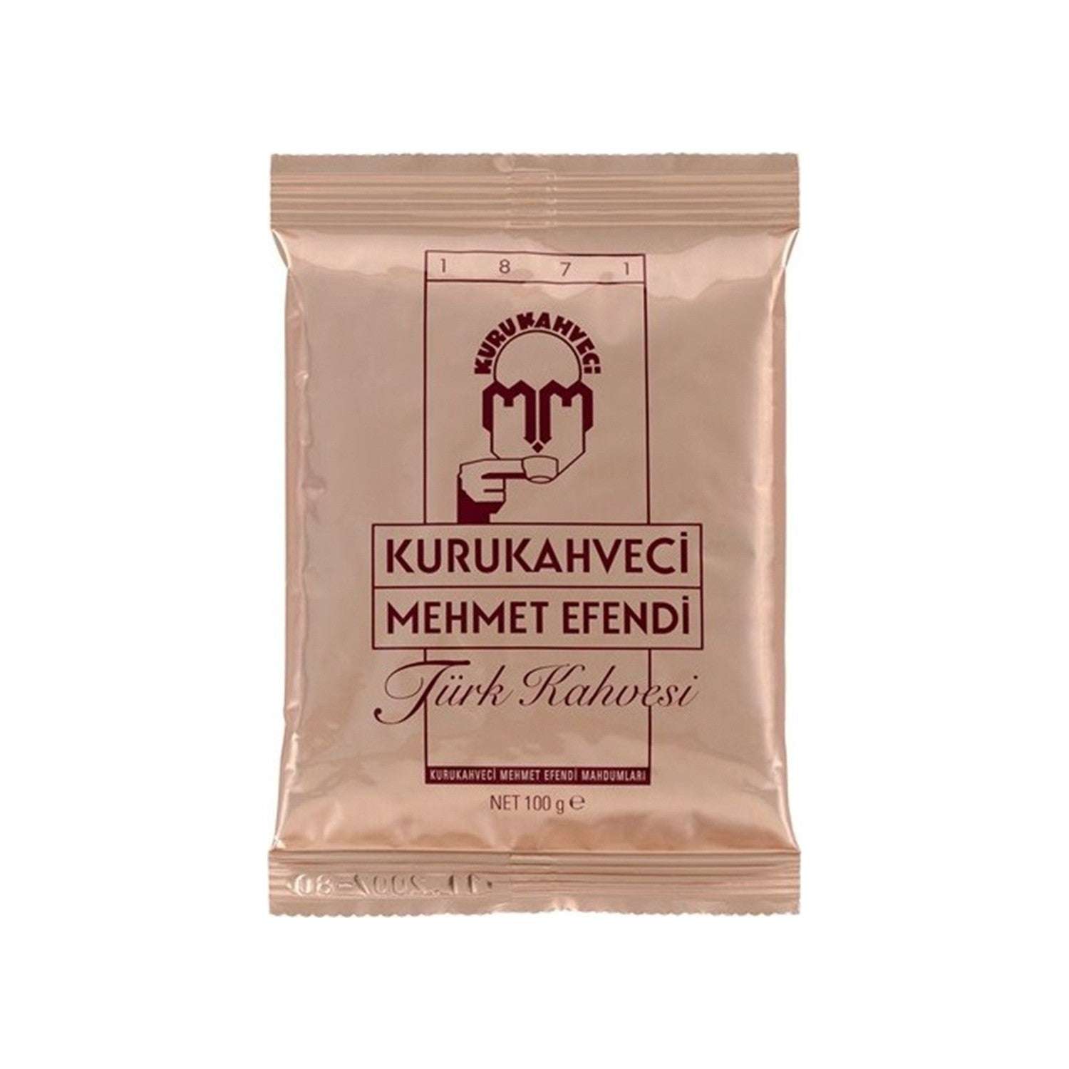 Kurukahveci Mehmet Efendi Turkish Coffee 100g (5 Packs) - MALLTURK