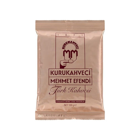 Kurukahveci Mehmet Efendi Turkish Coffee 100g (5 Packs) - MALLTURK