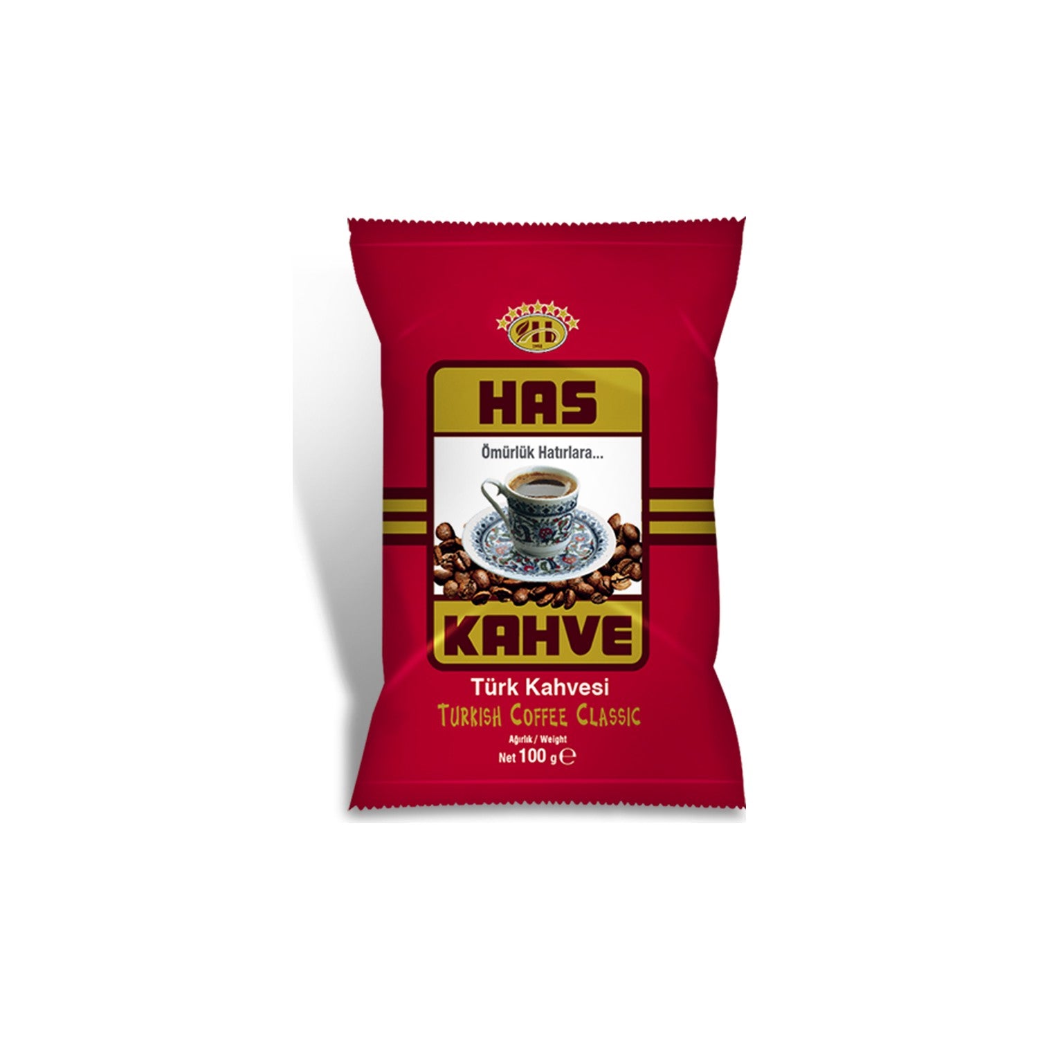 Has Coffee Turkish Coffee 12-pack 100 gr - MALLTURK
