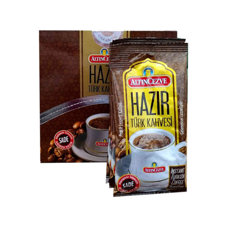 Altincezve Ready-to-Eat Turkish Coffee Plain 7 gr x 20 Packs - MALLTURK