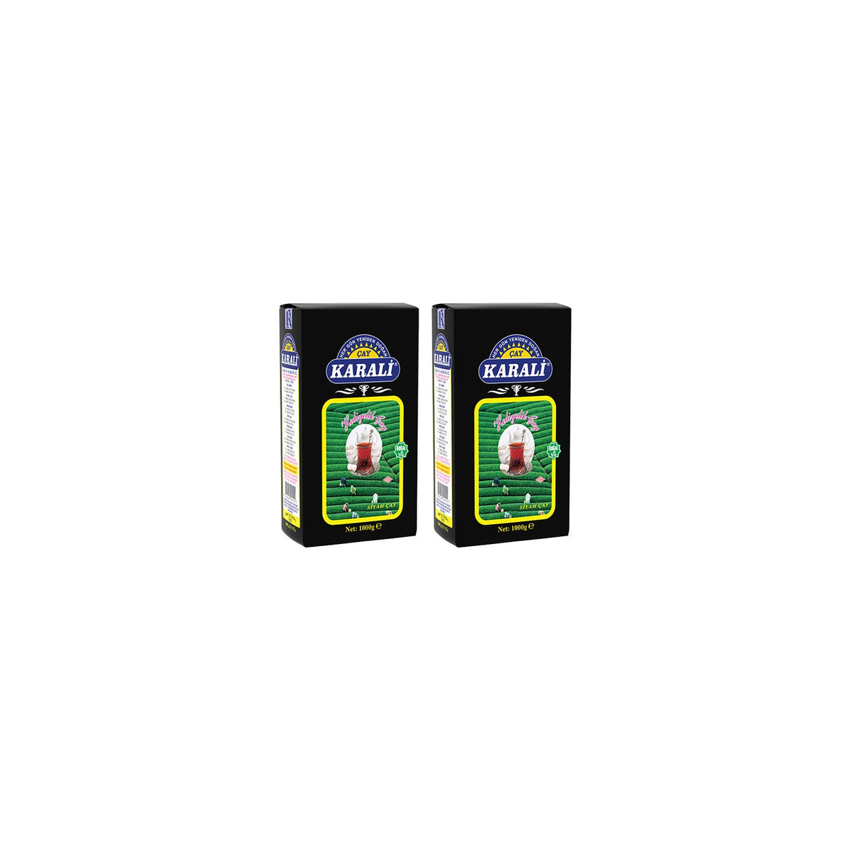Karali tea Hediyelik loose leaf tea 1 kg x 2 pieces - MALLTURK