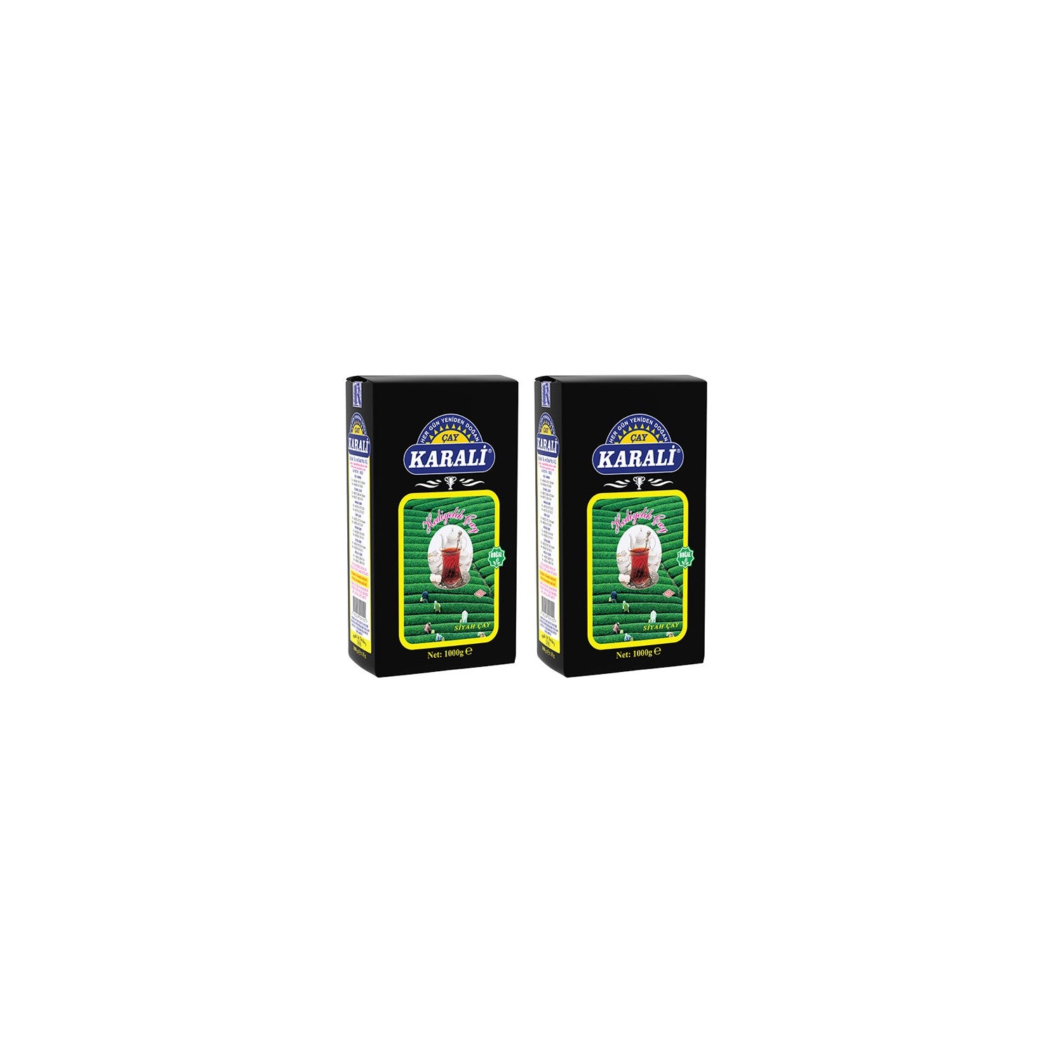 Karali tea Hediyelik loose leaf tea 1 kg x 2 pieces - MALLTURK