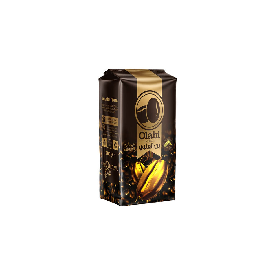 OlabiPro Cardamom Flavored Turkish Coffee 200 g - MALLTURK