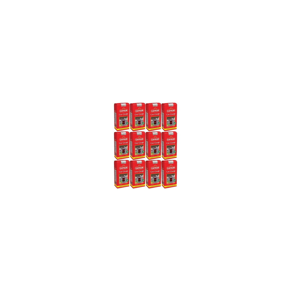 Caykur tea Cicegi 500 g 12-pack black tea quality natural leaf tea Turkiye Menseli - MALLTURK