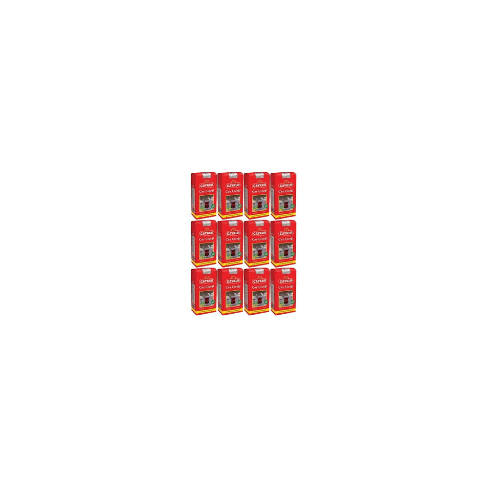 Caykur tea Cicegi 500 g 12-pack black tea quality natural leaf tea Turkiye Menseli - MALLTURK