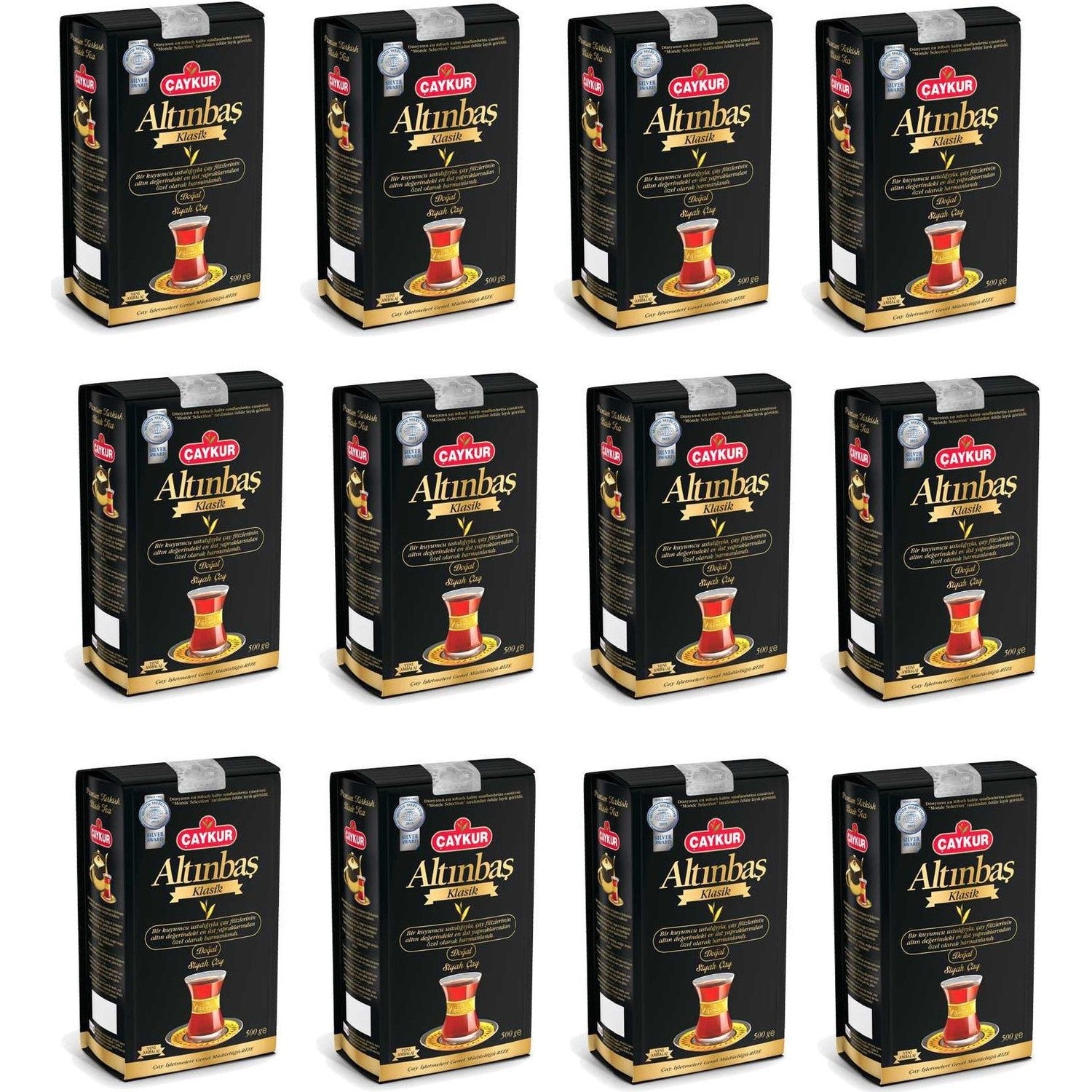 Caykur Altinbas black tea 500 g 12-pack pack Yerel Kaynaklardan Gelen Zengin flavor - MALLTURK