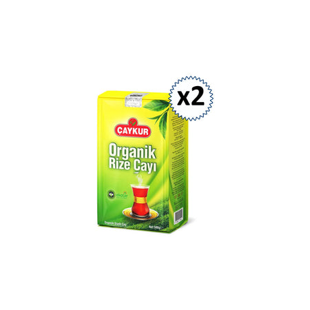 Caykur Organik Rize tea 500 g 2-pack black tea Kalitesi with natural flavor product of Turkey - MALLTURK