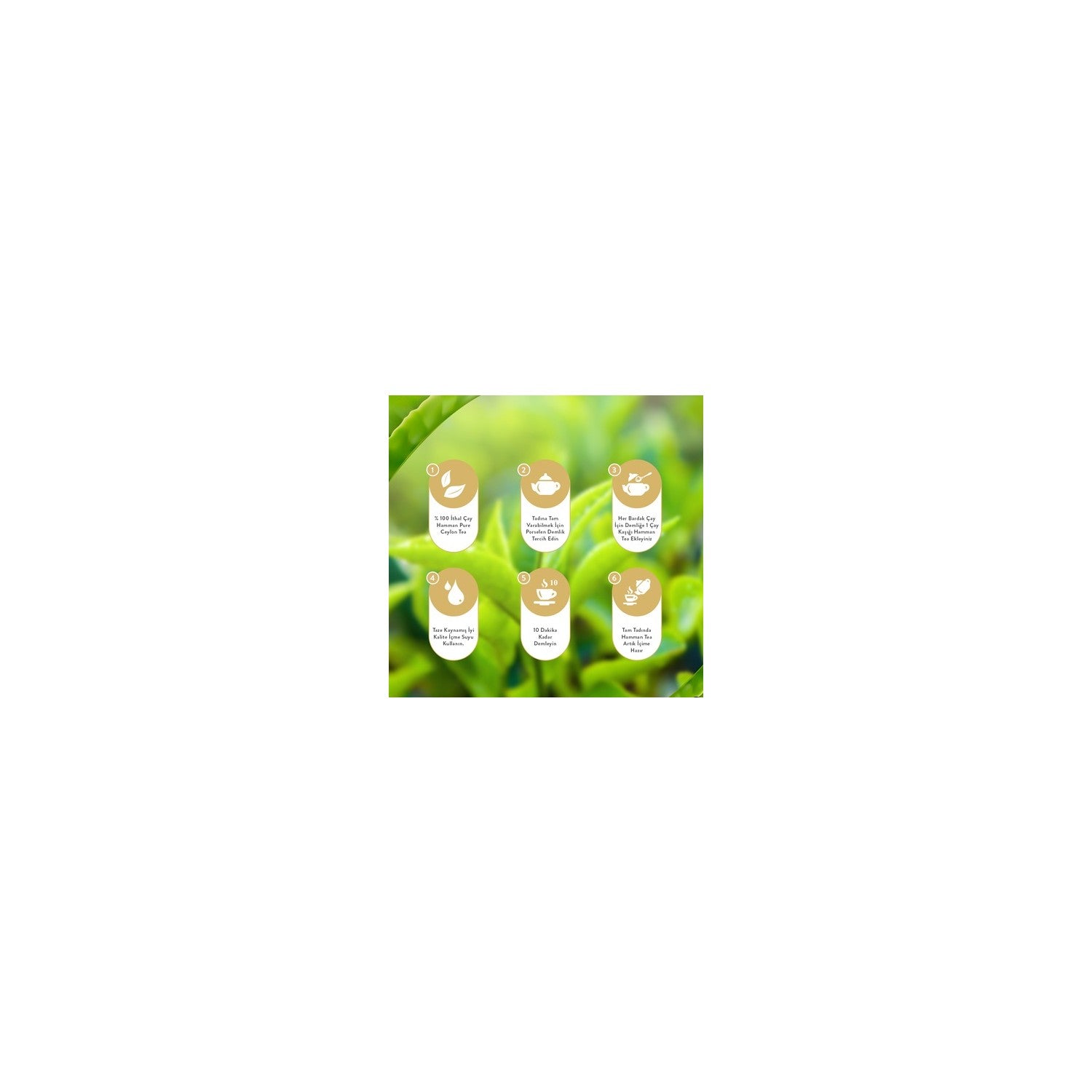 Hamman Ceylon Tea Seylan loose leaf black tea 800 g - %100 Saf and natural, Sri Lanka Uretimi - MALLTURK