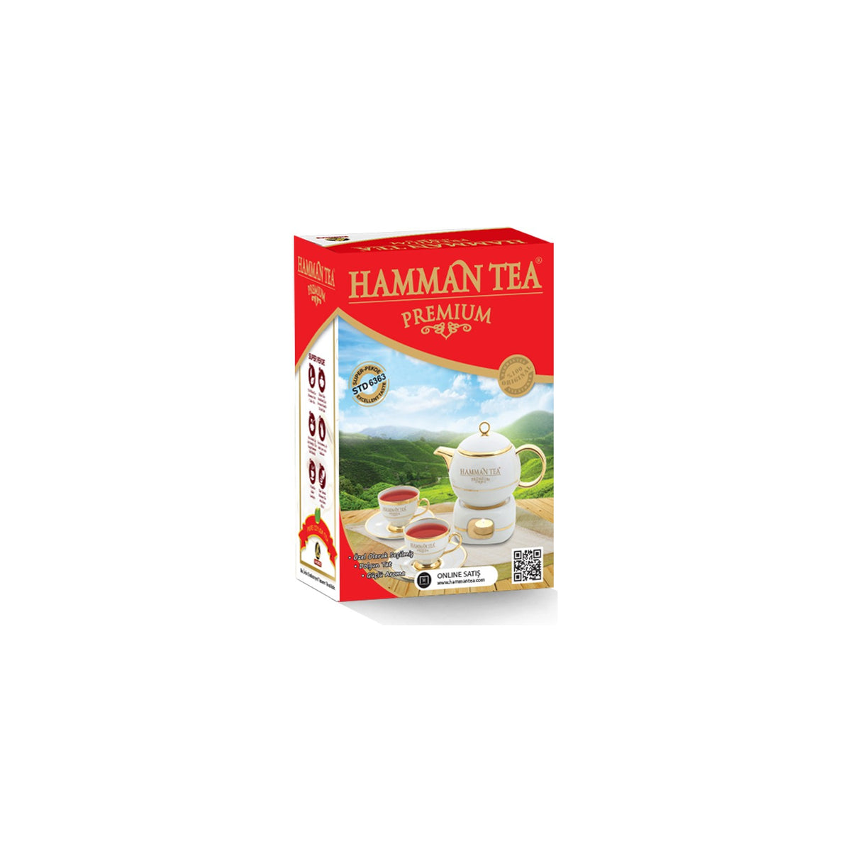 Hamman Ceylon Premium black tea 800 g natural Sri Lanka Menseli Yuksek Kalite - MALLTURK
