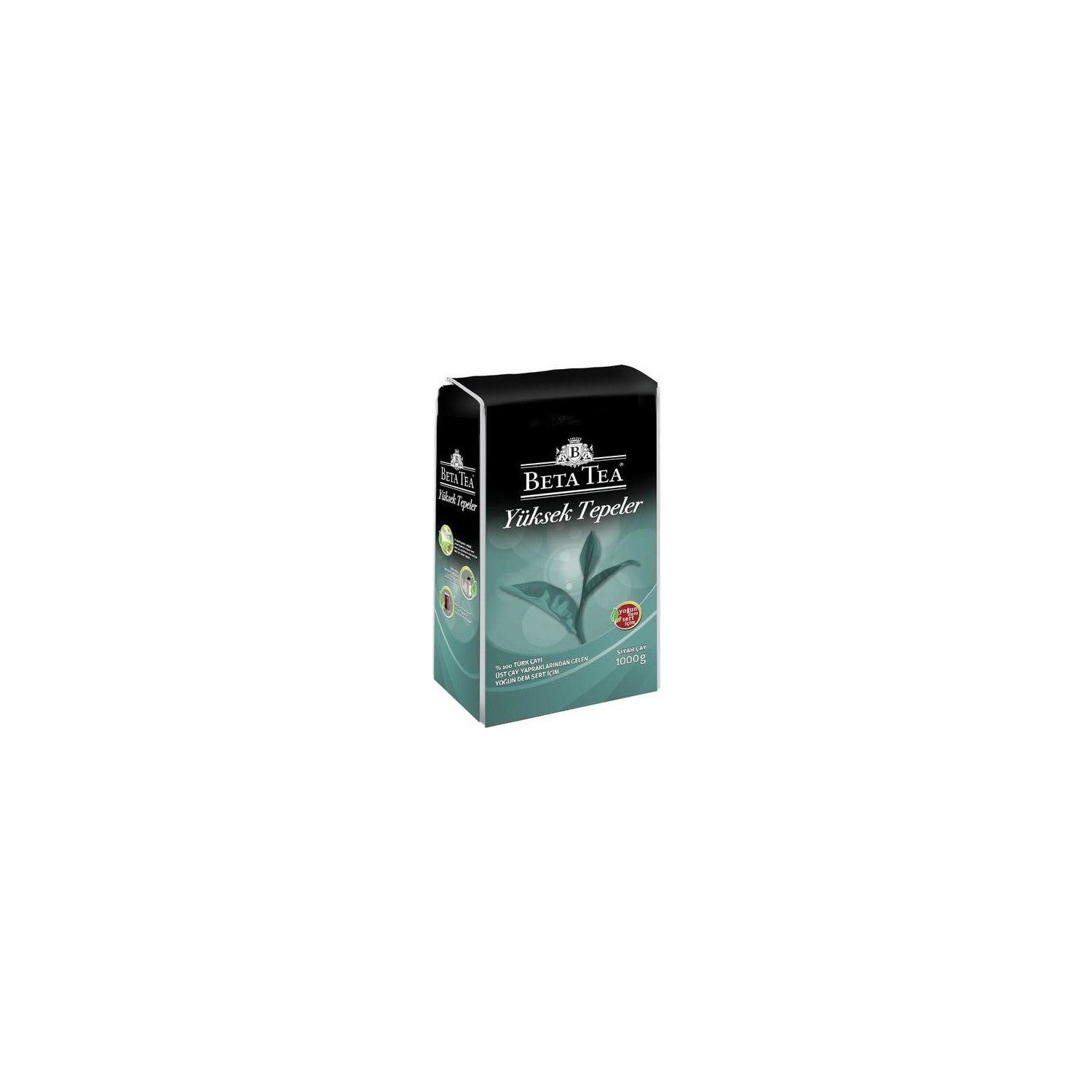 Beta Tea Yuksek Tepeler loose leaf tea 4 kg black tea Turkiye Menseli Yogun Dem Sert Icecek - MALLTURK