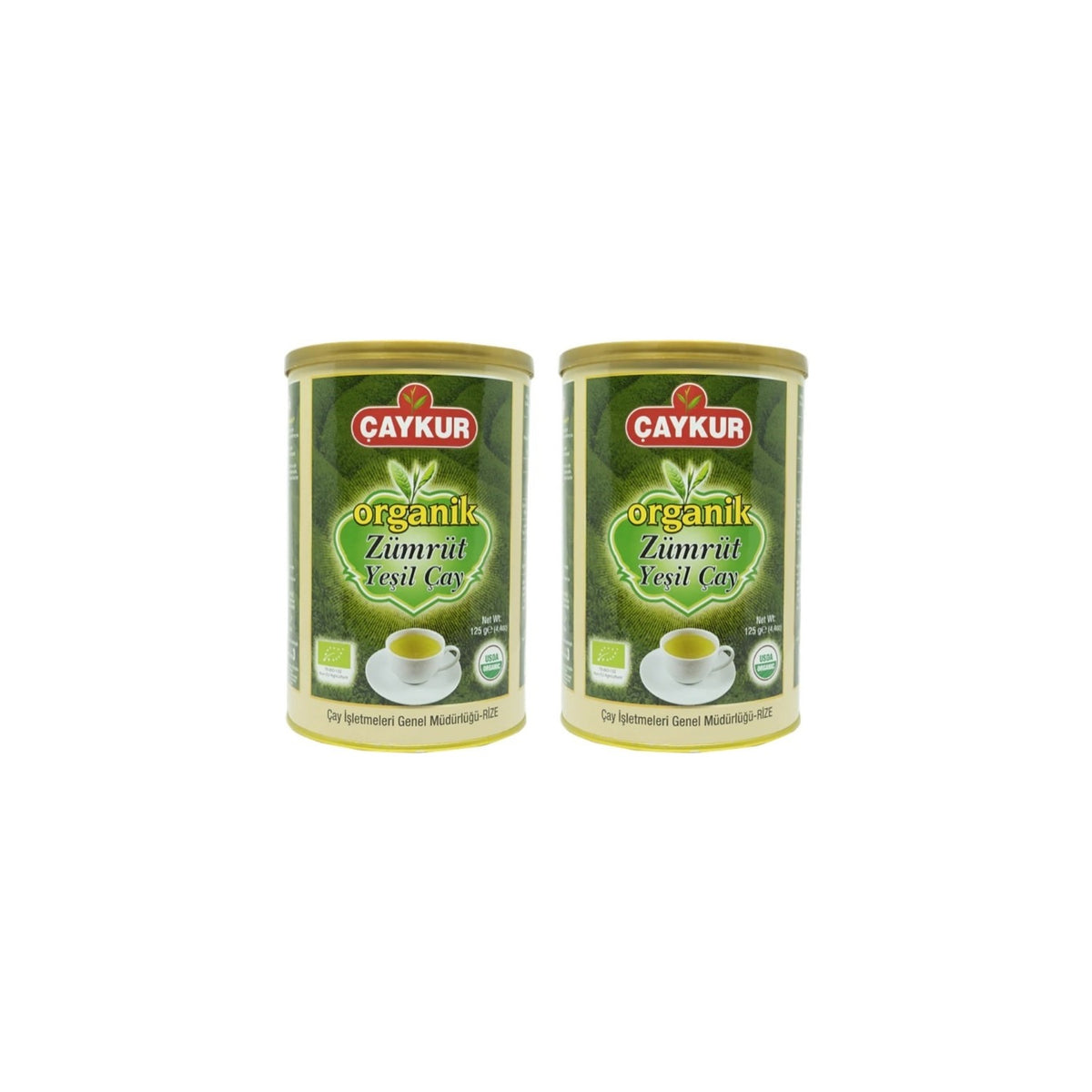 Caykur Organik Zumrut green tea 250 g natural aroma and Yuksek Kalite with Saglikli Icecek - MALLTURK