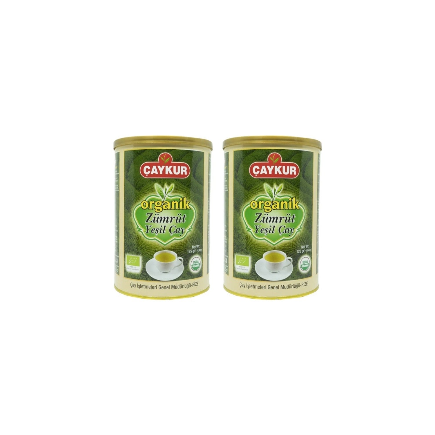 Caykur Organik Zumrut green tea 250 g natural aroma and Yuksek Kalite with Saglikli Icecek - MALLTURK