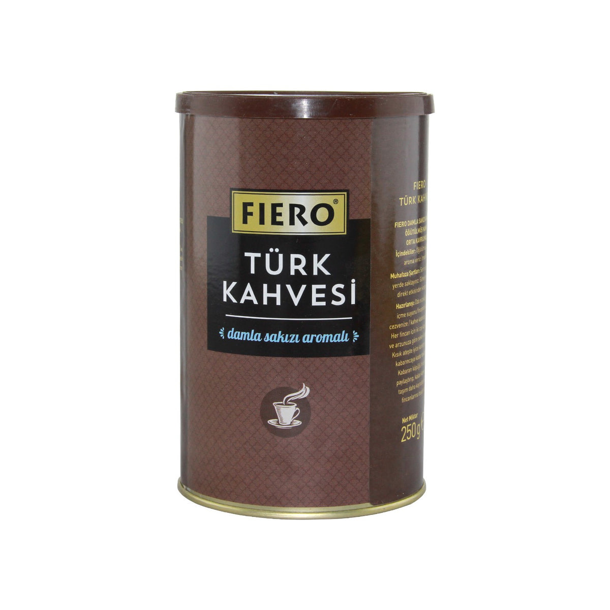 Fiero Mastic Gum Flavored Coffee 250 gr - MALLTURK