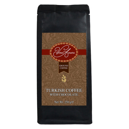Vero Amore Chocolate Flavored Turkish Coffee 250 gr - MALLTURK