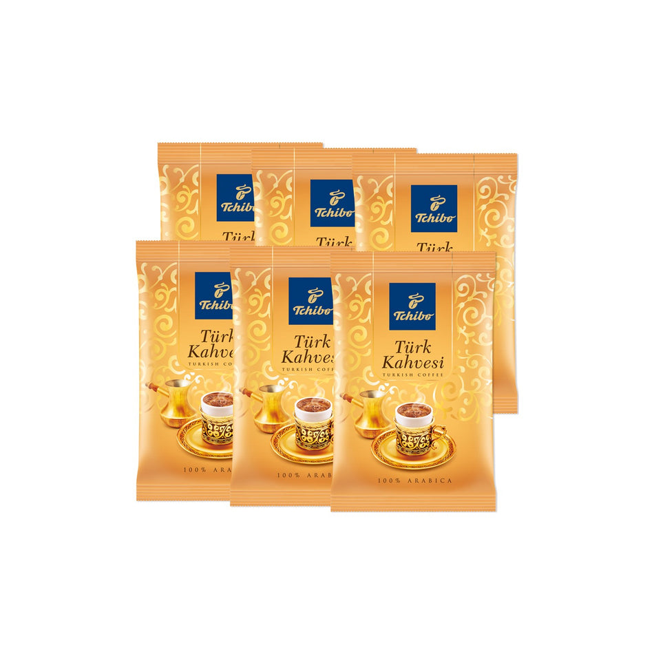 Tchibo Turkish Coffee 100 gr - 6 Packs - MALLTURK