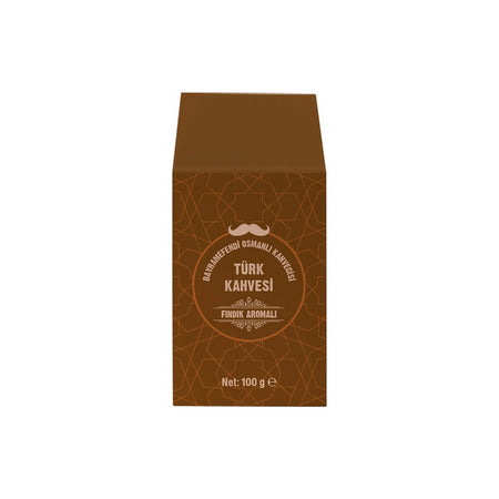 Bayramefendi Ottoman Coffee House Hazelnut Turkish Coffee 100 gr - MALLTURK
