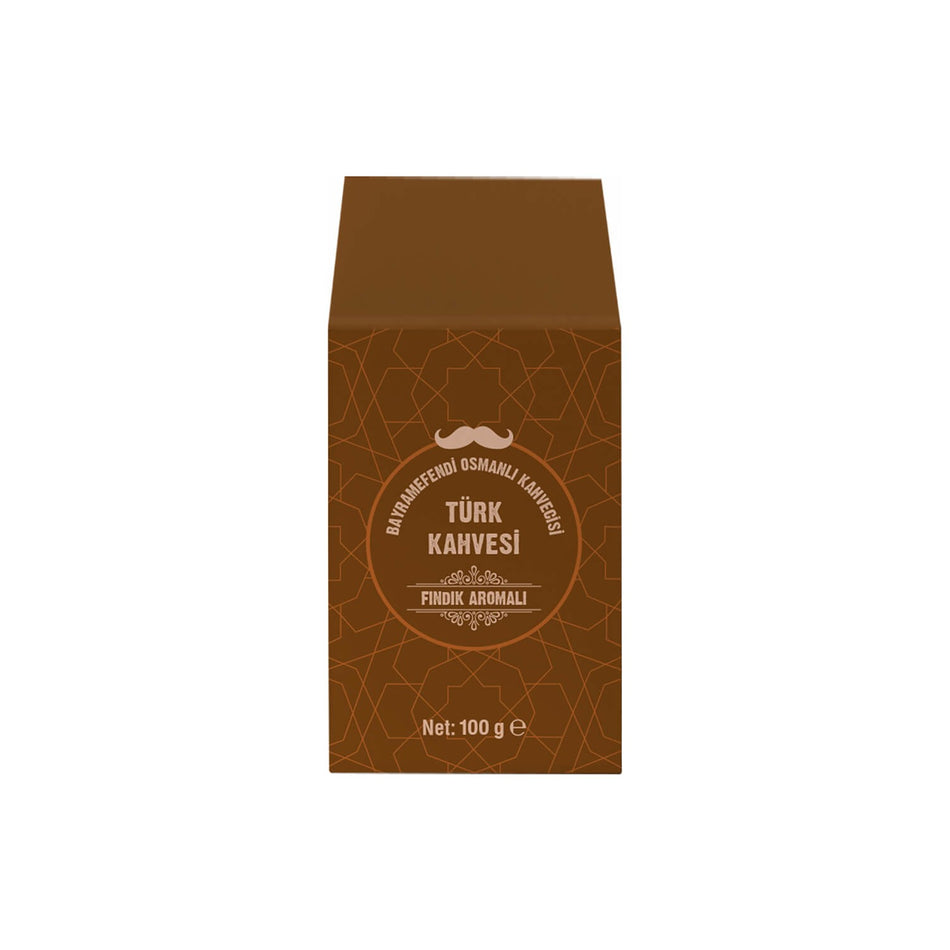 Bayramefendi Ottoman Coffee House Hazelnut Turkish Coffee 100 gr - MALLTURK
