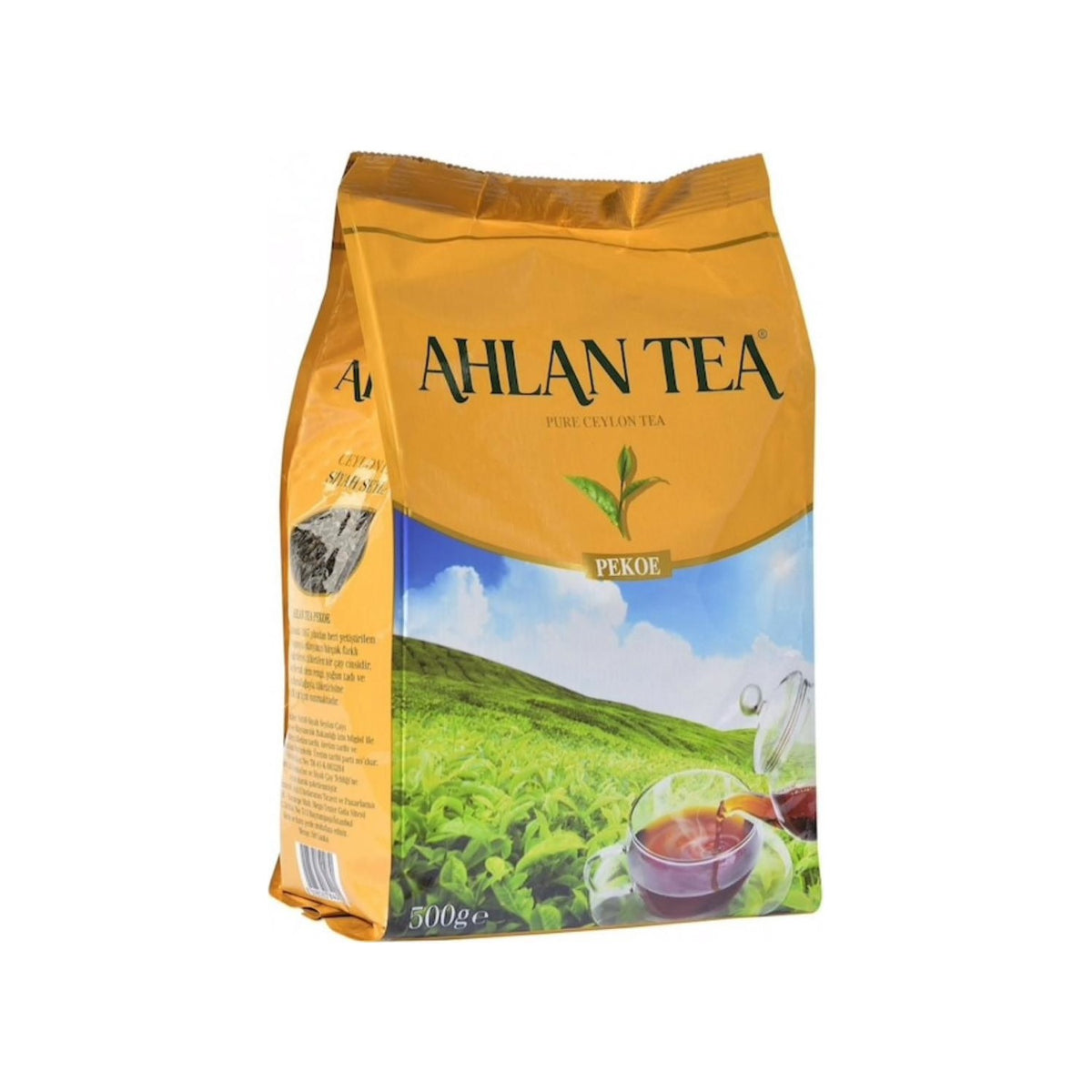 Ahlan Tea Seylan tea 500 g x 6-pack 1 case black tea flavored natural leaf tea Kalitesi - MALLTURK