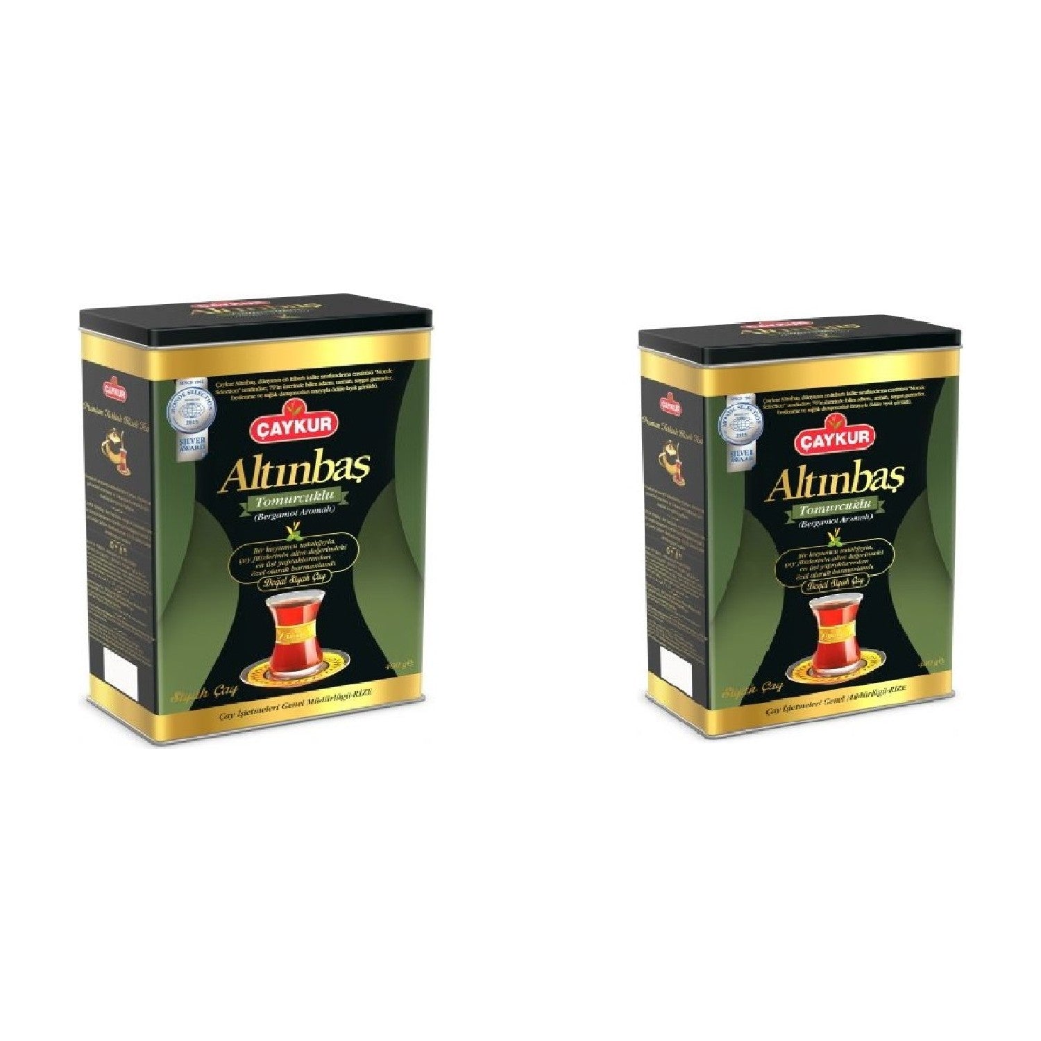 Caykur Altinbas bergamot flavored 400 g x 2 pieces - MALLTURK