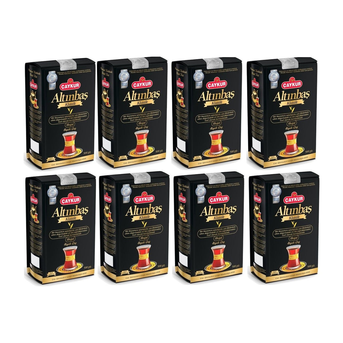 Caykur Altinbas black tea 500 g 8 pieces Klasik Kalite Turkiye Menseli loose leaf tea - MALLTURK