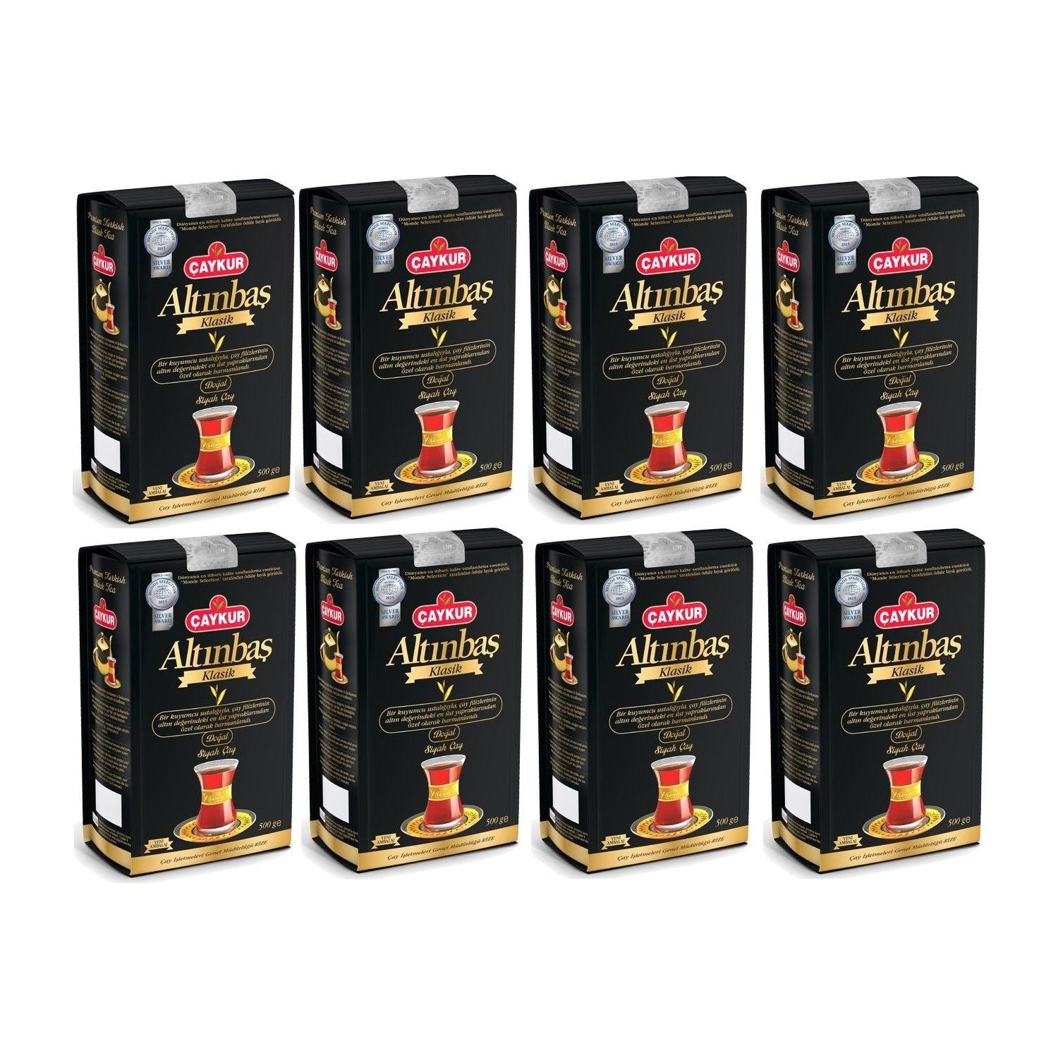 Caykur Altinbas black tea 500 g 8 pieces Klasik Kalite Turkiye Menseli loose leaf tea - MALLTURK