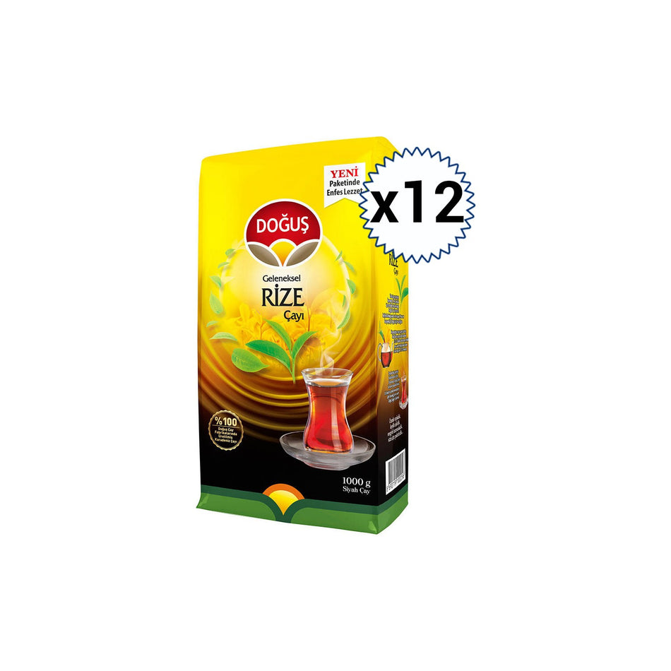 Dogus Geleneksel Rize tea 1000 g 12 pieces
