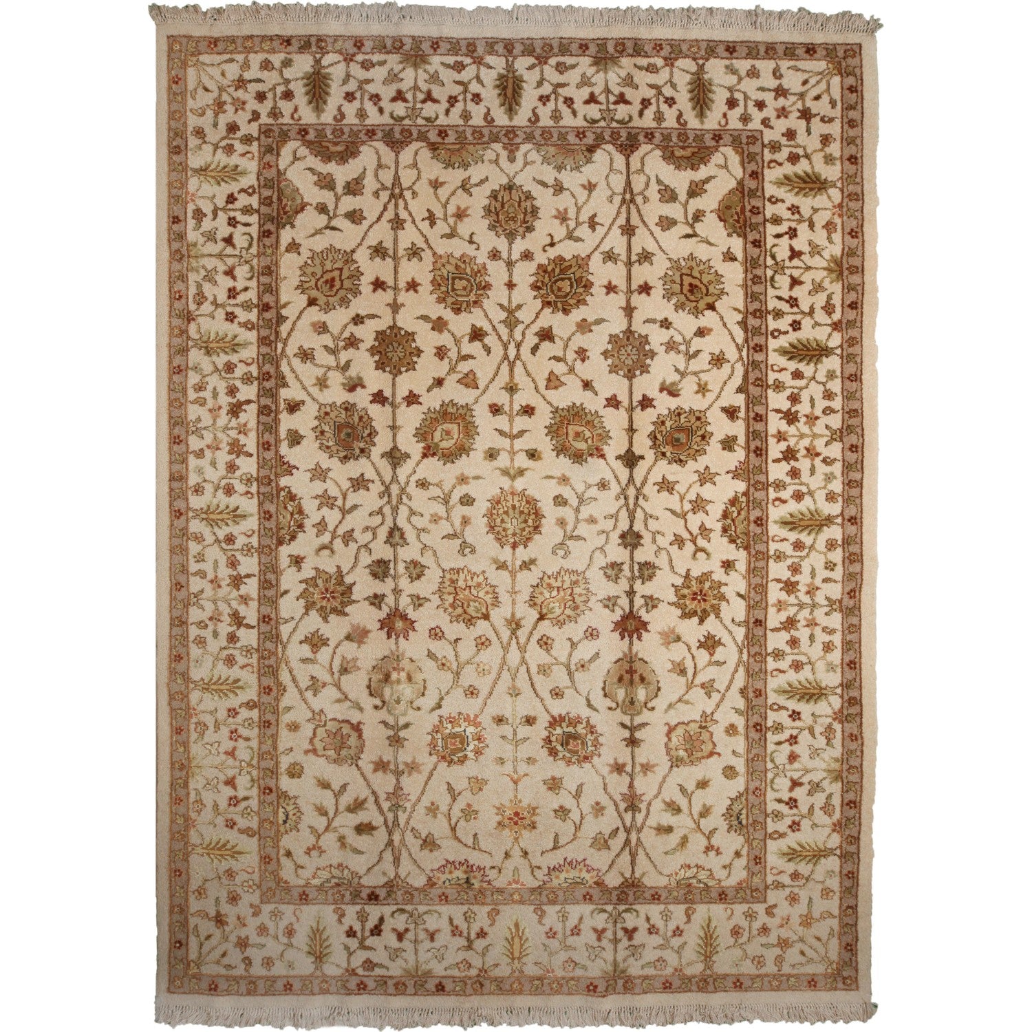 Kocaklar Usak Pera Silk Blend Hand-Woven Rug 170 x 245 cm - MALLTURK