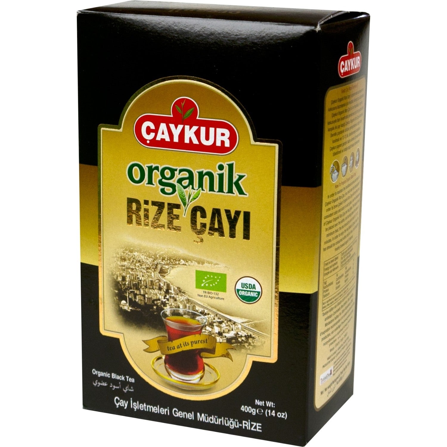 Caykur Cakur Organik Rize tea 400 g 10'lu - MALLTURK