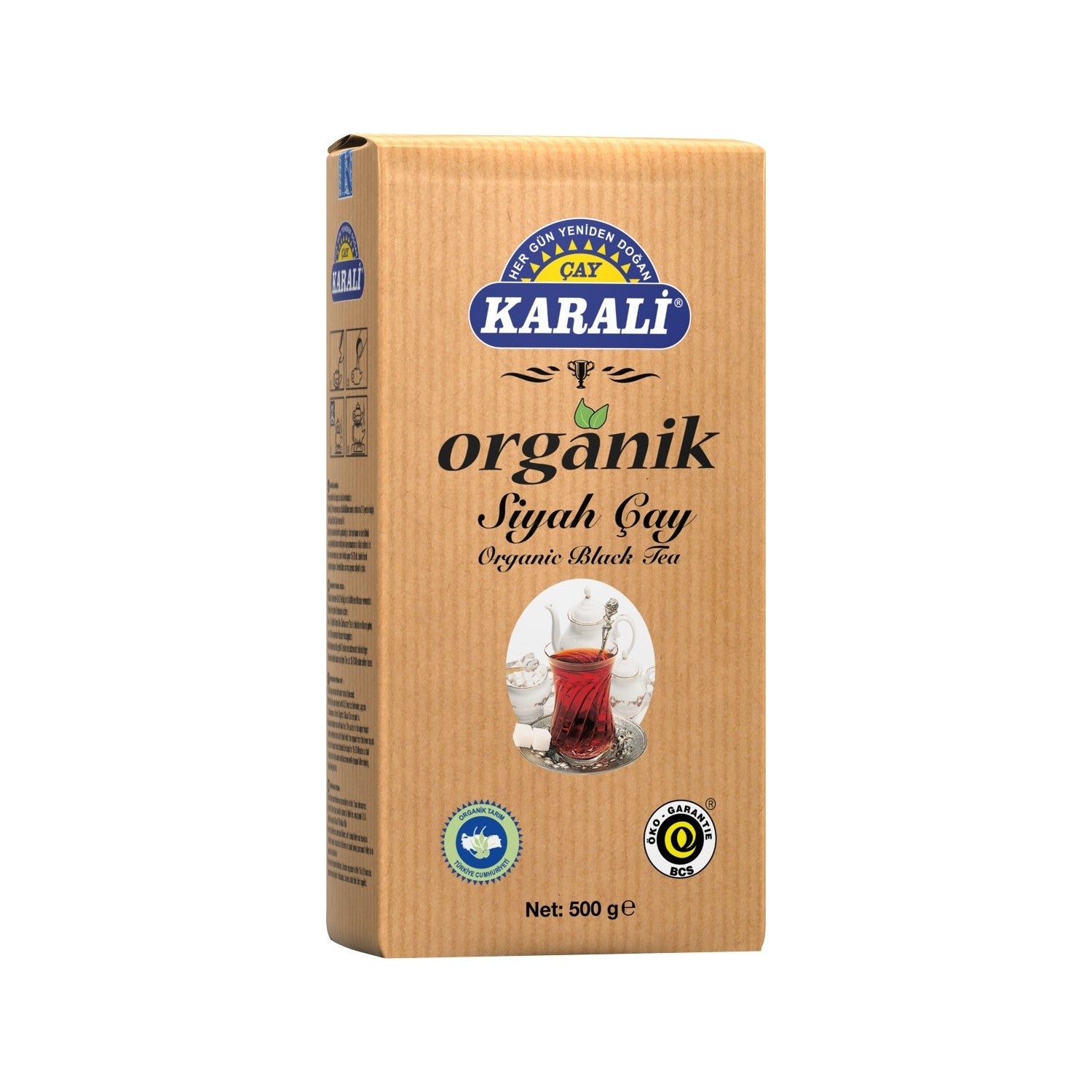 Karali tea loose leaf black tea 500 g Turkiye Menseli quality aroma with Saglikli Secim - MALLTURK