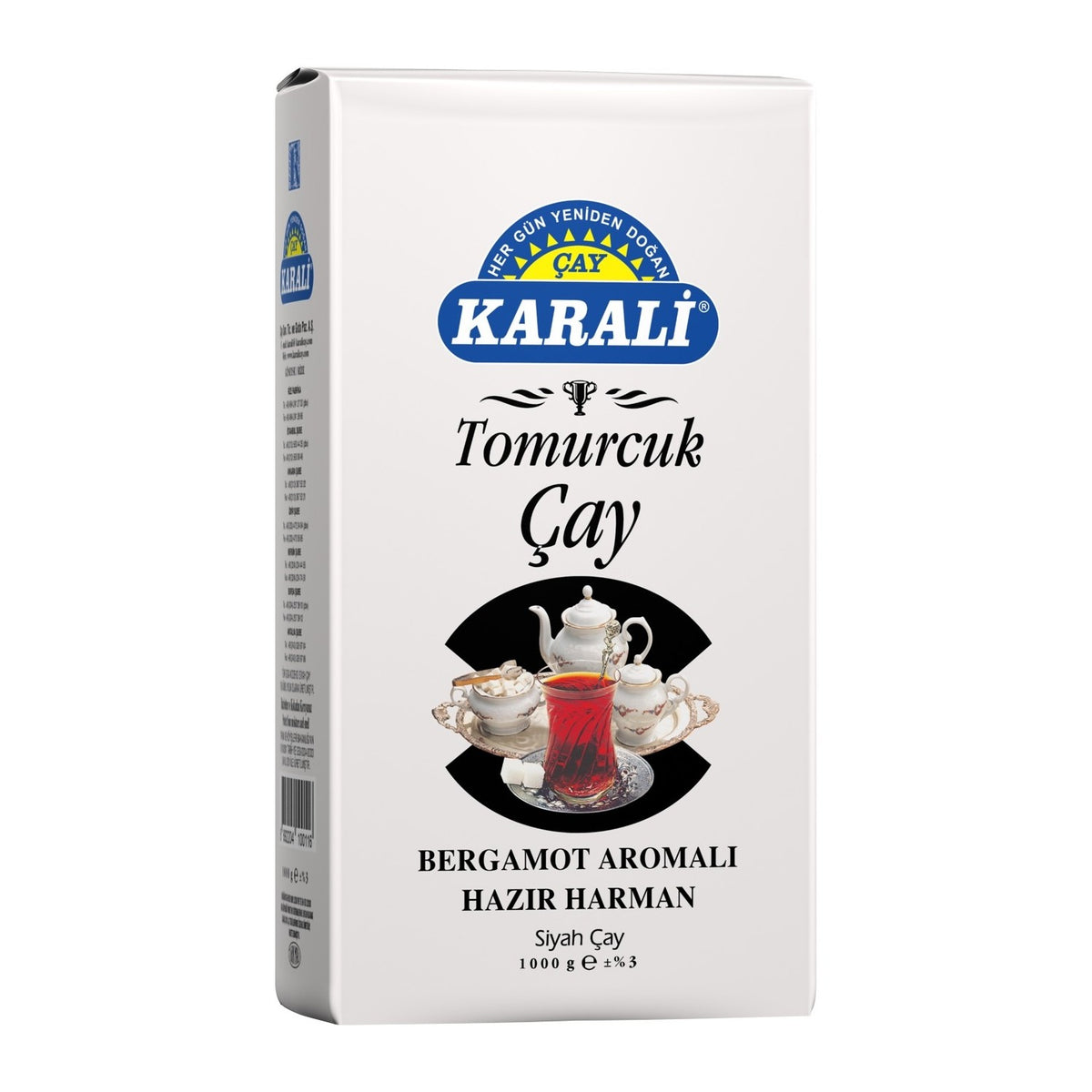 Karali tea bud (Earl Grey) loose leaf tea 1000 g black tea Kalitesi with natural aroma - MALLTURK