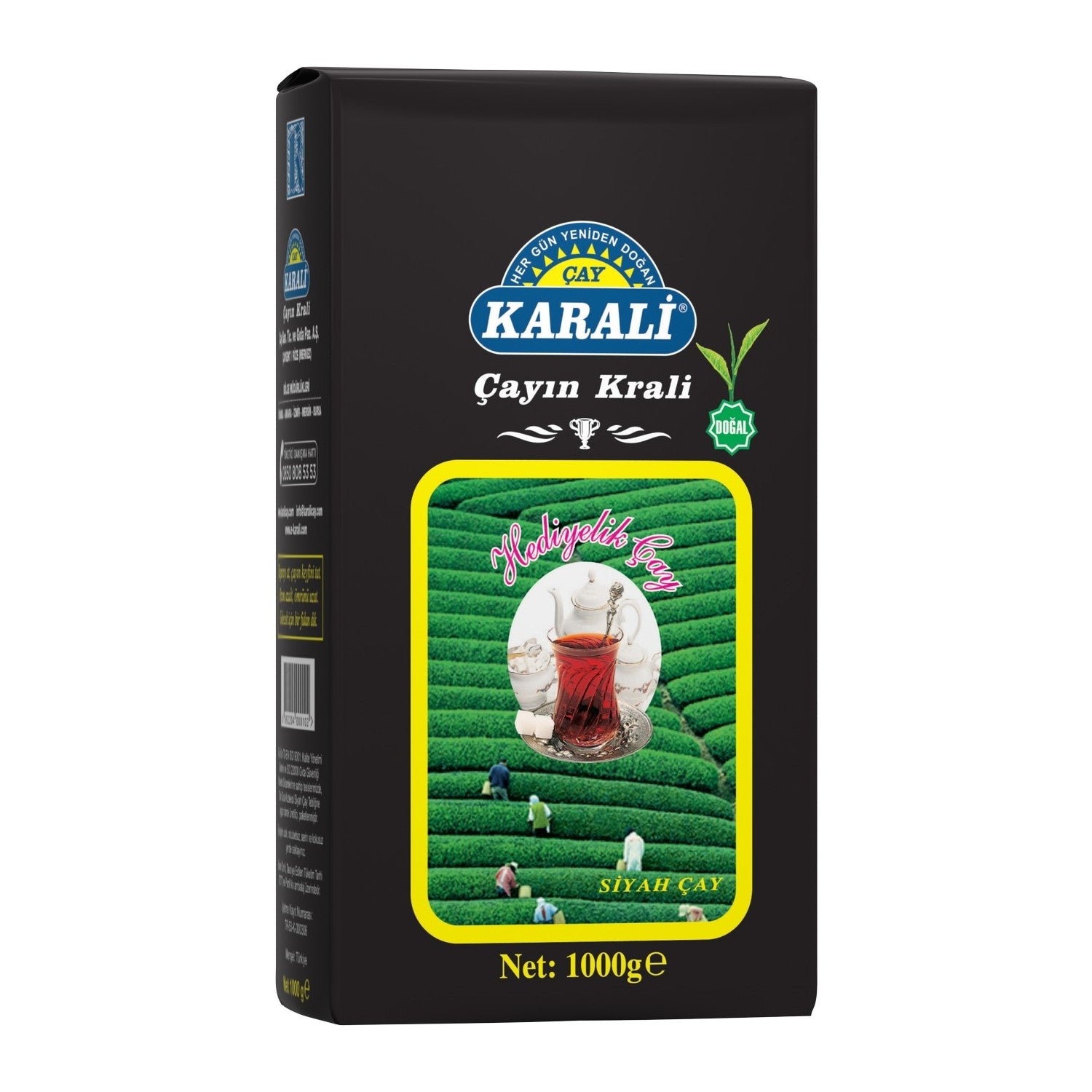 Karali tea Karali Hediyelik loose leaf tea 1000 g black tea Kalitesiyle natural Rize Menseli - MALLTURK