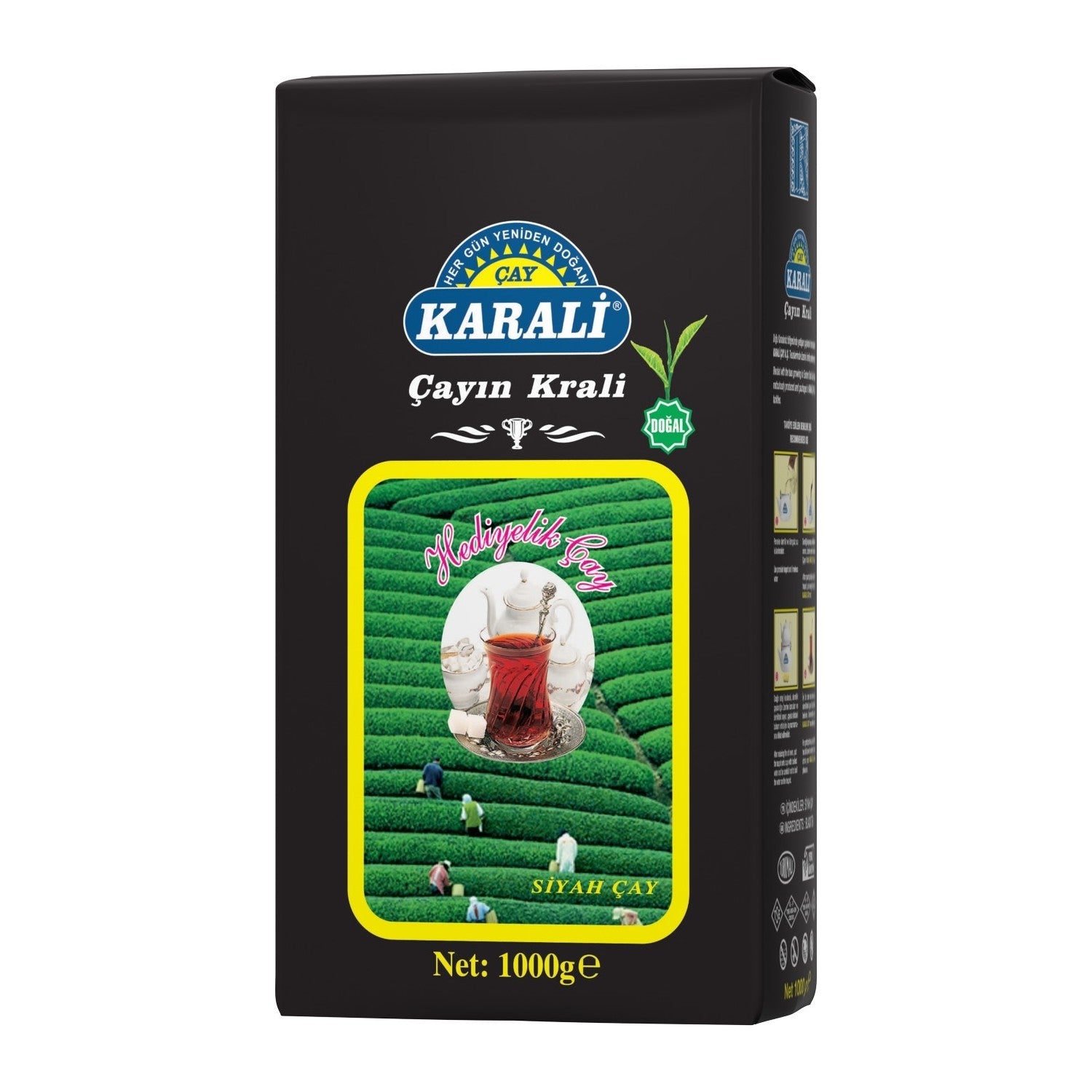 Karali tea Karali Hediyelik loose leaf tea 1000 g black tea Kalitesiyle natural Rize Menseli - MALLTURK