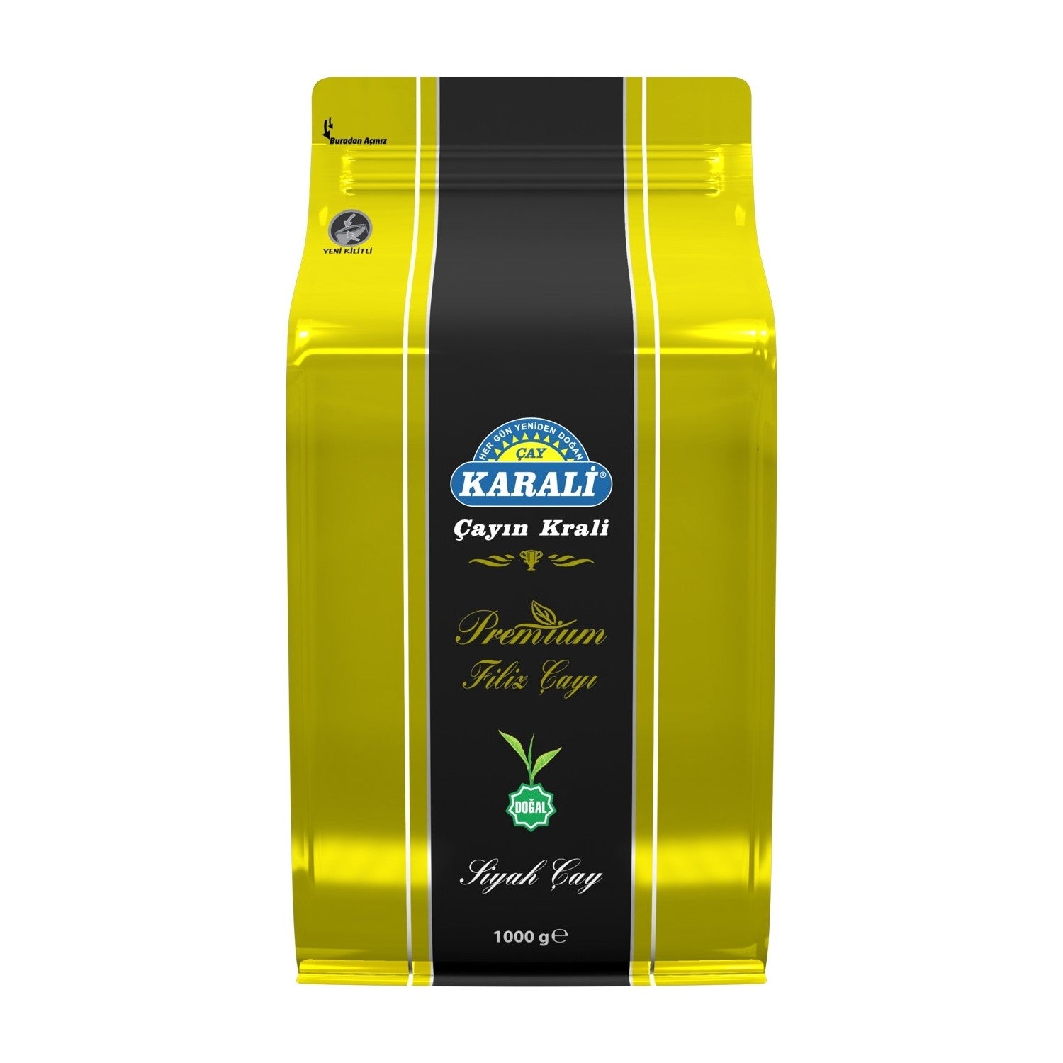 Karali tea Karali Premium sprout loose leaf tea 1000 g black tea Kalitesi with natural blend Rize Menseli - MALLTURK