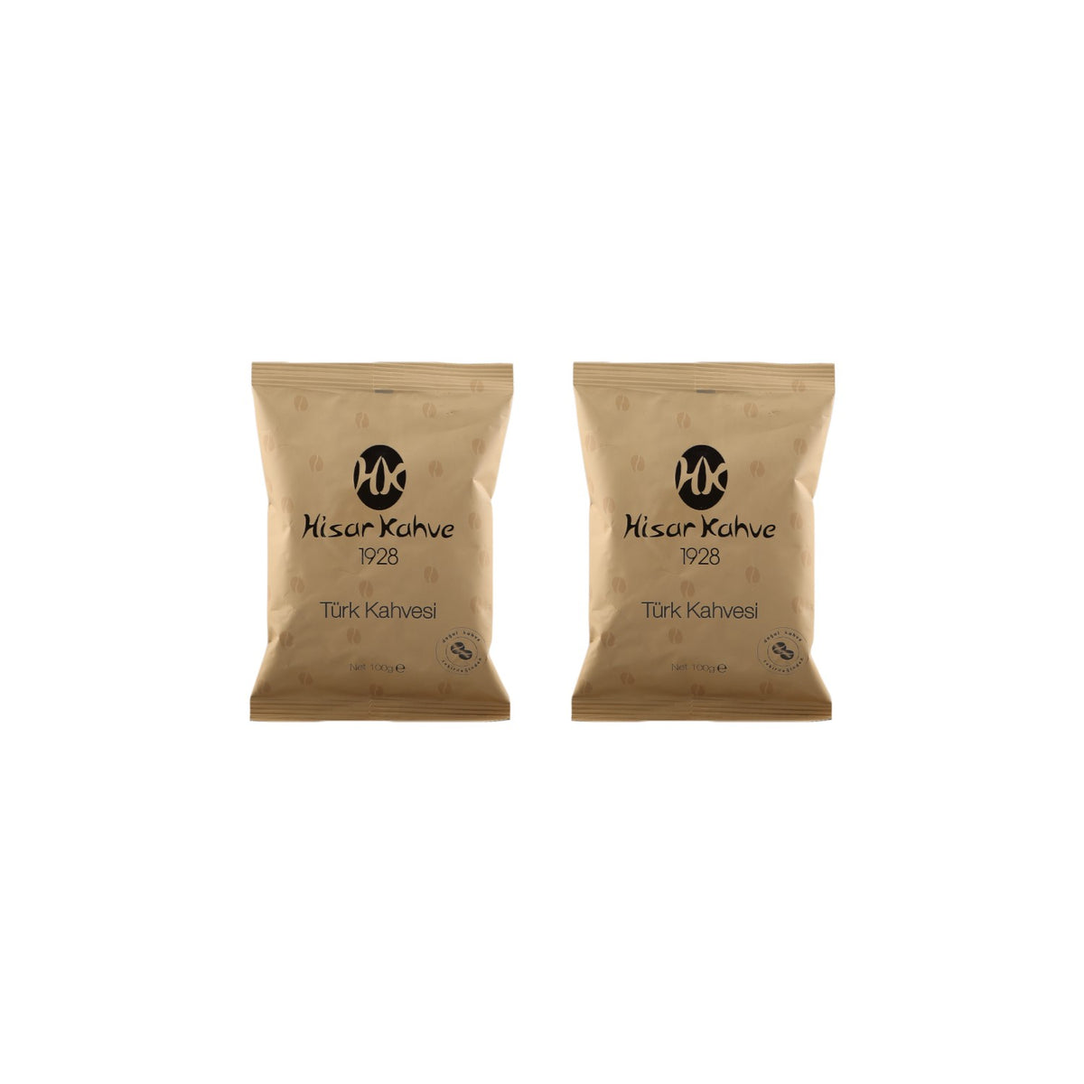 Hisar Coffee - Hisar Turkish Coffee 100 gr x 2 pack - MALLTURK