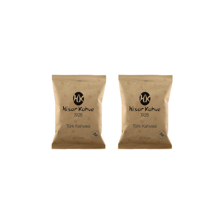 Hisar Coffee - Hisar Turkish Coffee 100 gr x 2 pack - MALLTURK