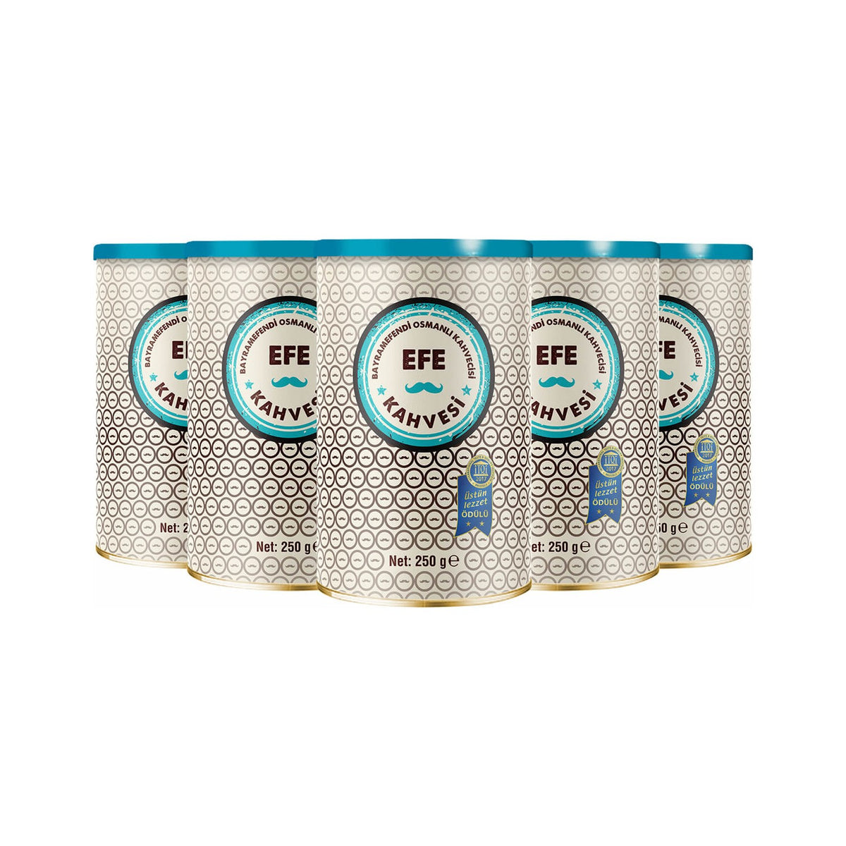 Bayramefendi Ottoman Coffee House Efe Coffee 5-pack x 250 gr - MALLTURK