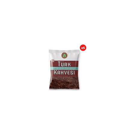 Coffee World Medium Roast Turkish Coffee 100 gr (5-Pack) - MALLTURK